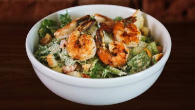 Chipotle Shrimp Caesar Salad