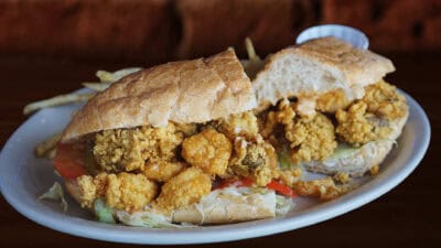 Half & Half Po’boy