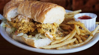 Po'boys, Sandwiches & Burgers - Montrose Menu | BB's Tex-Orleans