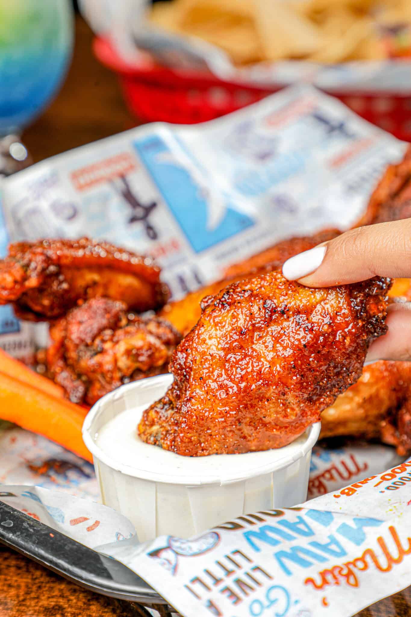 BB's Bone-In Chicken Wings Cajun Cantina Katy