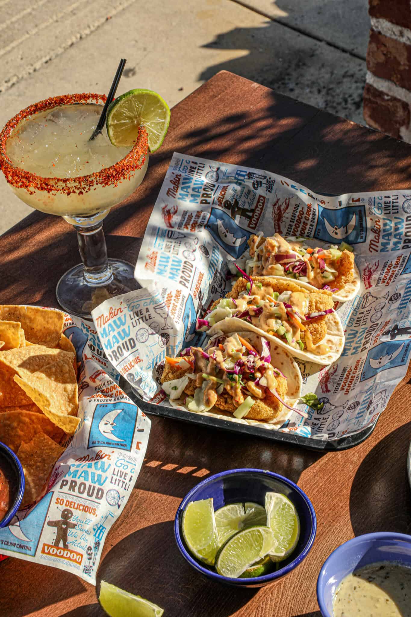 BB's Cajun Cantina Katy Cantina Tacos